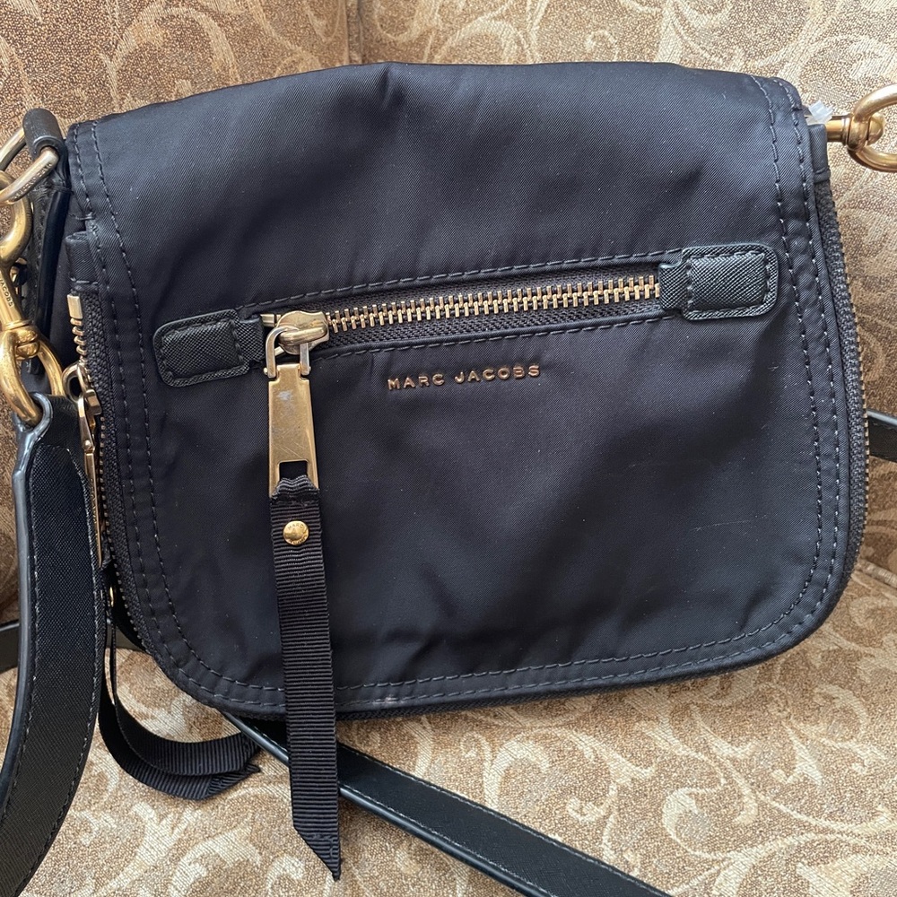 Marc Jacobs Trooper Nomad Black Nylon Crossbody Bag